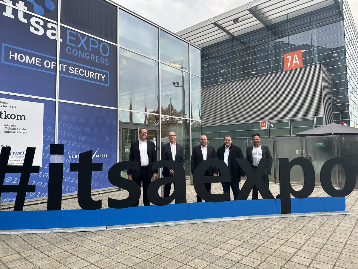 #itsaexpo 2024: Start für Europas größte Fachmesse für IT-Security. Besuchen Sie uns!

📍 Treffen Sie uns am Stand 409 in Halle 7, oder am Stand 336 in Halle 6, Nürnberg Messe #cybersecurity