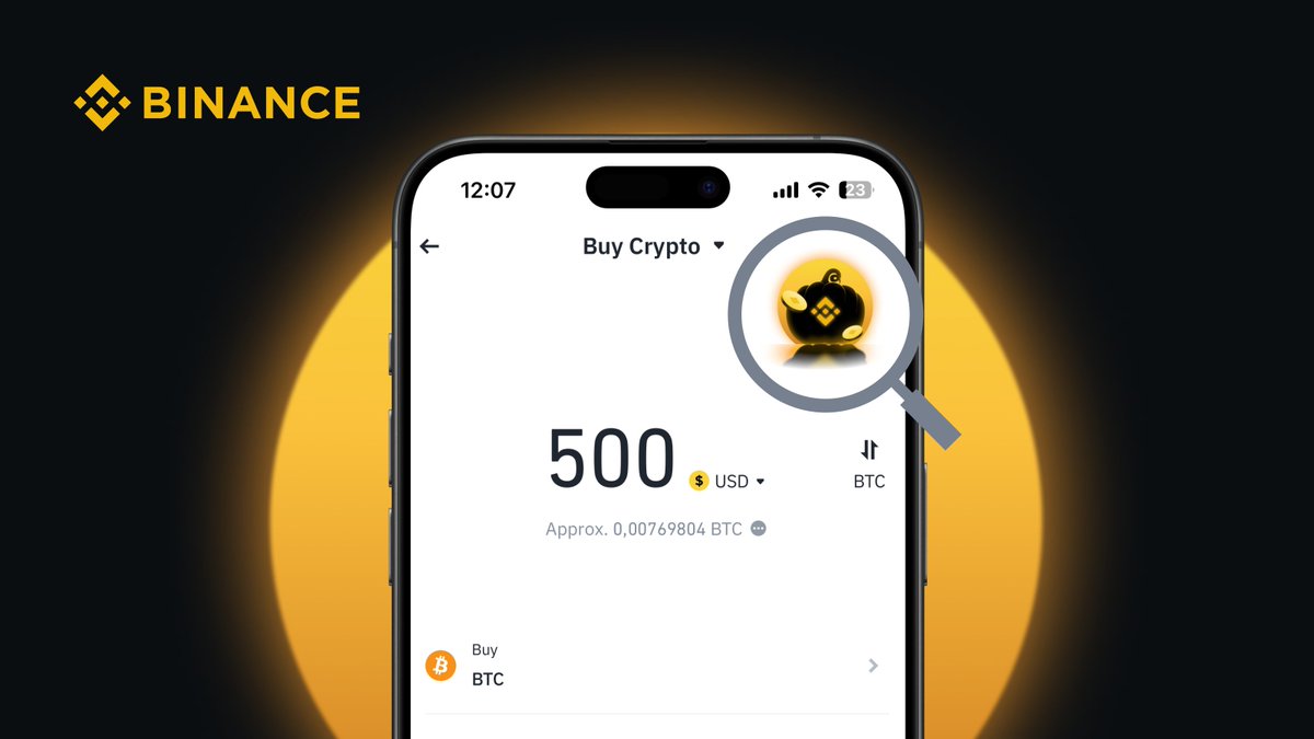 Binance tweet media