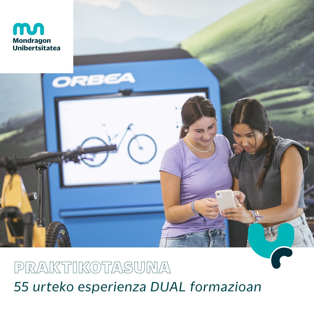 Enpresagintza's tweet image. Mondragon Unibertsitatea antzindaria da #DUAL formazioan, 55 urteko eskarmentua baitauka lana eta ikasketak uztartzen dituen hezkuntza-eredu horretan.

ow.ly/aOhg50Tv4s9

#LearningFromAction