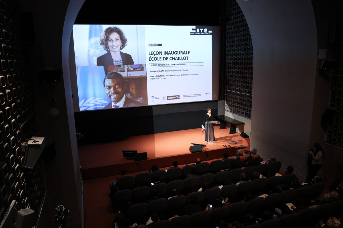 Audrey Azoulay tweet media