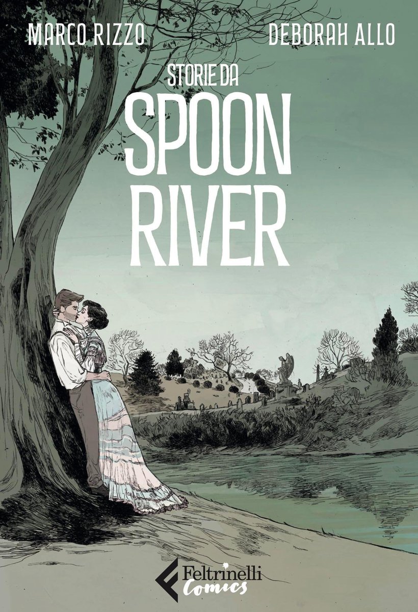 Marco_Rizzo's tweet photo. Da oggi ufficialmente in tutte le librerie con mia sceneggiatura, disegni e colori di Deborah Allo, lettering di @MClausi e la direzione di @titofaraci per @feltrinellied.

#spoonriver #graphicnovel #fumetti #libri https://t.co/hudIyXt0W4