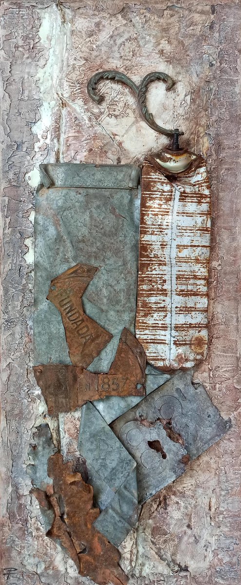 La veu del pretèrit (80x33 cm).    
Ferro rovellat, resines minerals i acrílic.  instagram.com/ponstello/ 
#abstractart #artabstracte #artbarcelona #artcatala #artcontemporani #artebarcelona #artofwoman #artsplastiques #artwoman #catalanartist #mujeresartistas #womenart