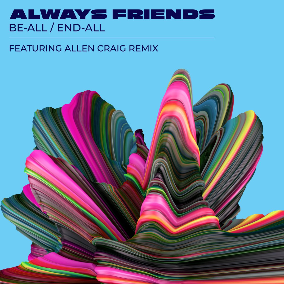 Be-All / End-All, a new three-track offering from Brad Eller’s No Way Back imprint, showcases Brad’s project Always Friends and his prowess in crafting deep, soulful soundscapes. It includes a remix by Allen Craig. Check out a preview: soundcloud.com/8dpromo/always…