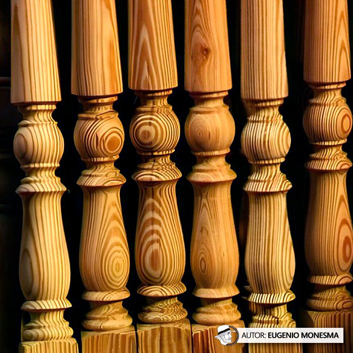 EugenioMonesma's tweet photo. 🪵⚒️ El arte y habilidad de un #tornero artesanal no tiene límites. 

Y así me lo demostró Gregorio Gracia cuando me talló en su #torno un #balaustre para una barandilla de escalera, una afición que heredó de su padre.

📽️ Documental COMPLETO (13'): https://t.co/XnZkH5yIVP https://t.co/WUcMwtOXMN
