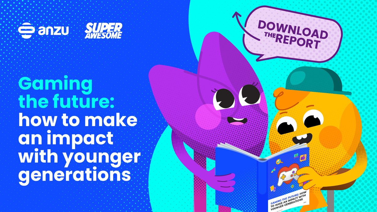 Anzu.io (@anzu_io) on Twitter photo Our latest report, created in partnership with <a href="/GoSuperAwesome/">SuperAwesome</a>, is NOW LIVE! 🎉 Discover why gaming is crucial in connecting with younger audiences like Gen Z & Gen Alpha.
Ready to unlock the power of gaming? 🕹️ Download your free copy now!
👉 hubs.la/Q02Vf_1K0 Our latest report, created in partnership with <a href="/GoSuperAwesome/">SuperAwesome</a>, is NOW LIVE! 🎉 Discover why gaming is crucial in connecting with younger audiences like Gen Z & Gen Alpha.
Ready to unlock the power of gaming? 🕹️ Download your free copy now!
👉 hubs.la/Q02Vf_1K0