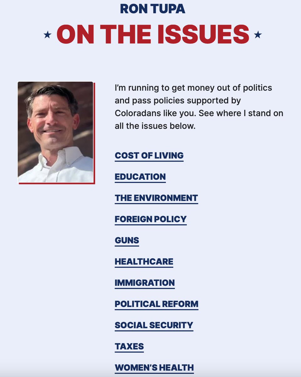 Ron Tupa for Congress tweet media