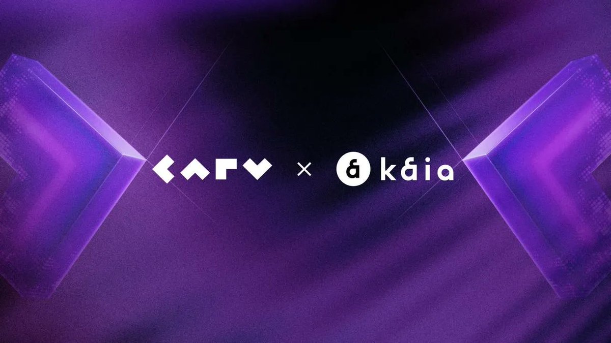 Big News, CARVers!

CARV and @kaiachain are teaming up to boost identity and data ownership in Web3

Key outcomes include:

•Comprehensive identity solutions for dApps on Kaia
•Accurate data ownership tools for users
•Seamless experiences across applications, fostering trust