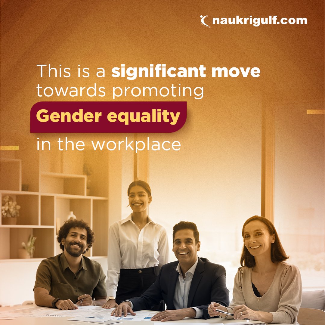 Naukrigulf's tweet photo. What are your thoughts on this initiative? Do you think it will inspire more companies to prioritise diversity?

#naukrigulf #gulf #uae #jobs #work #equality #genderequality https://t.co/7kWPU7TQcz