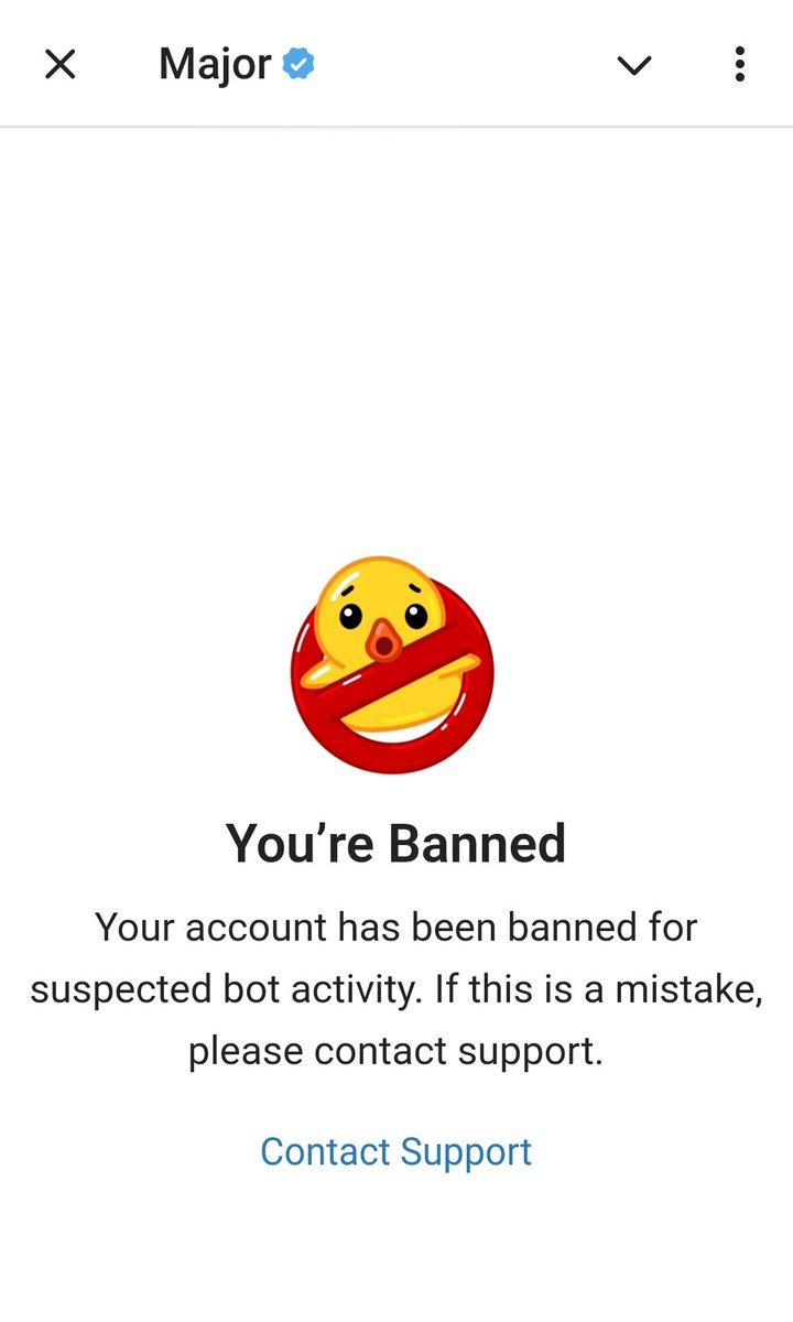 Szymansk_ii's tweet photo. @majoroftelegram We the concerned community, urge you to immediately address the alarming rate of unjust account bans inflicted by your bots. Countless users have had their accounts suspended without valid reasons, resulting in the loss of hard-earned progress.

The community has invested time, energy, and passion into your platform.  @majoroftelegram It's your responsibility to protect and respect our dedication. 

@majoroftelegram We expect prompt action and resolution. Failure to address these concerns will lead to further dissatisfaction and potential consequences. Thanks
