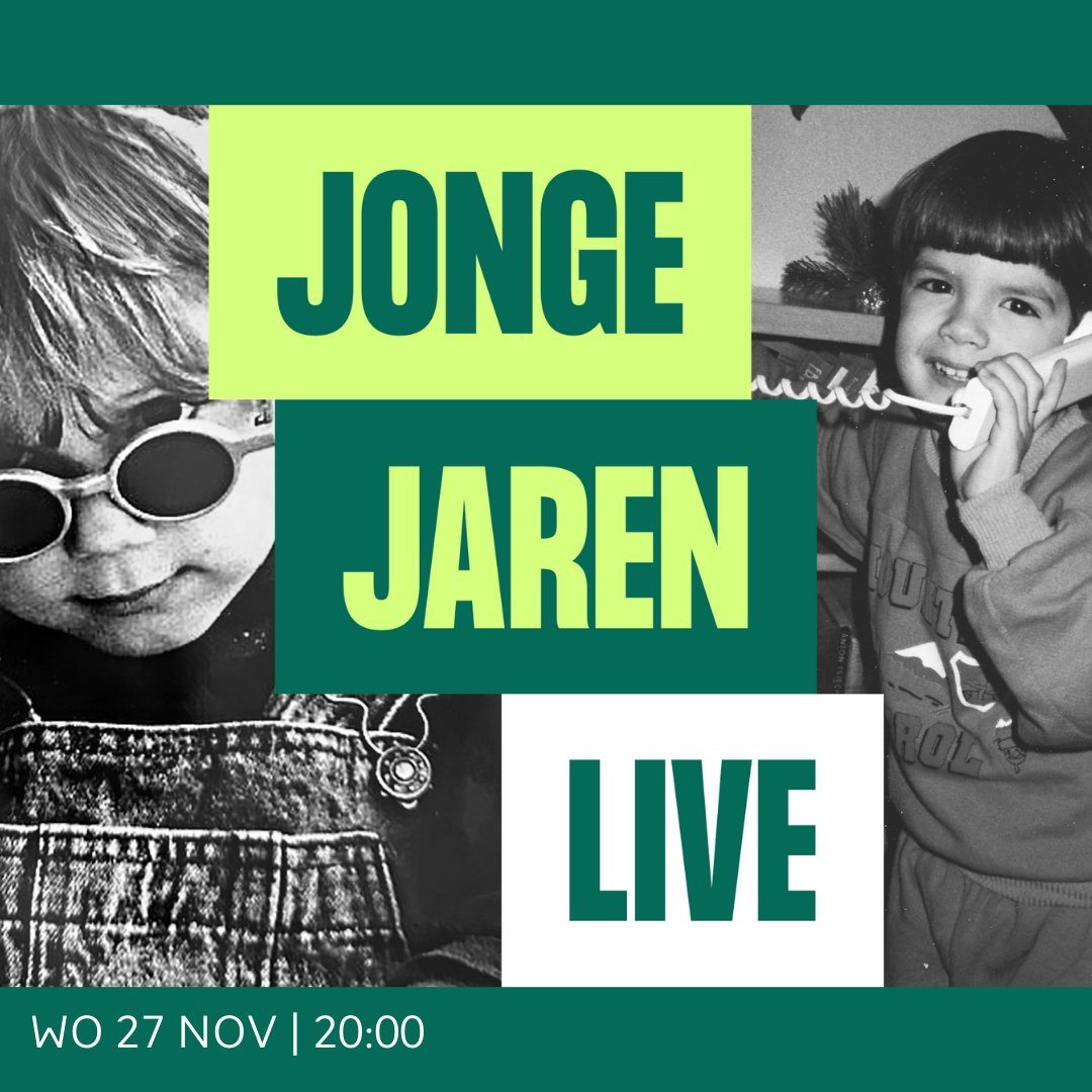 DeRodeHoed's tweet image. Op woensdag 27 november presenteren Doortje Smithuijsen en Ernst-Jan Pfauth een nieuwe interviewshow. Tijdens Jonge Jaren Live interviewen ze toonaangevende Nederlanders over de jaren van voor hun doorbraak.
Tickets via: rodehoed.nl/programma/jong…