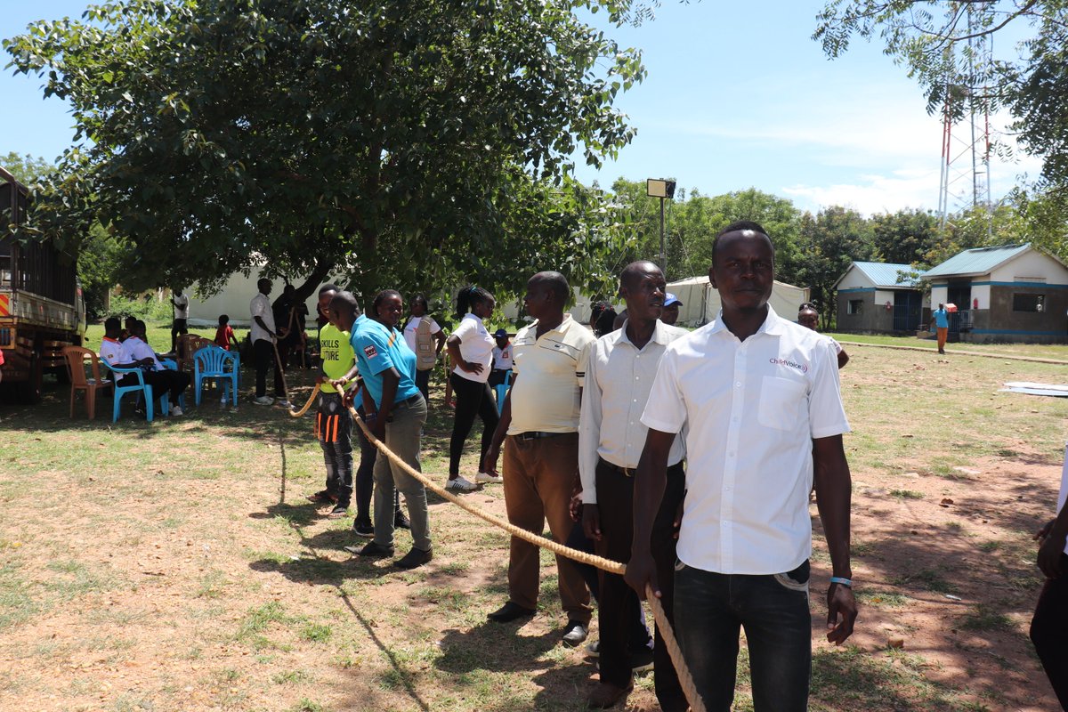TpoUg's tweet photo. Still about @TpoUg's field-wide commemoration of #WorldMentalHealthDay2024. In #ImvepiRefugeeSettlement, staff took the celebration a notch higher by engaging partners in #TugOfWar #Marathon & #CornDance fun games. Winners largely young women walked away with some goodies https://t.co/U3wKEfljuH