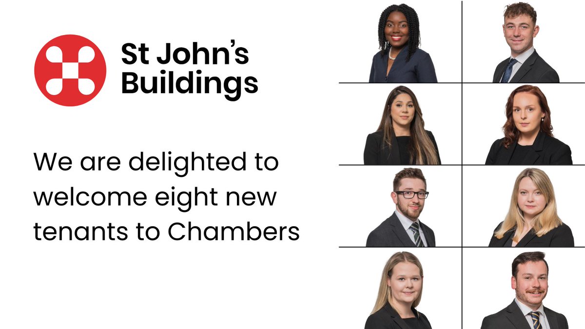 SJBnews's tweet photo. We are delighted to announce that eight new barristers are joining Chambers following successful completion of their pupillage. Congratulations to them all: https://t.co/T70qMf0sWo https://t.co/K5YvARELf8