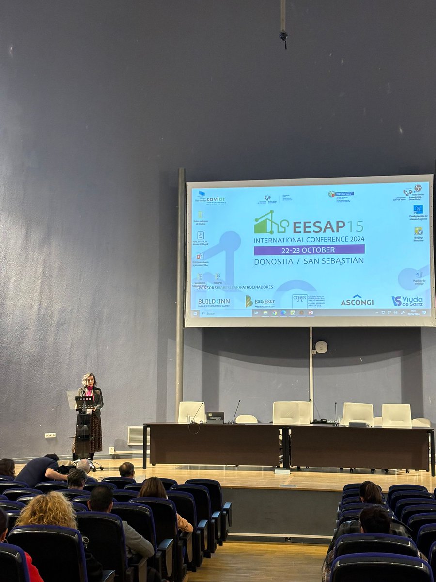 Arranca la 15ª edición del Congreso Europeo sobre Eficiencia Energética y Sostenibilidad en Arquitectura y Urbanismo  con la presentación inaugural de Miguel Ángel Gargallo Fernández director de Planificación Territorial y Agenda Urbana del Gobierno Vasco.

ℹ️