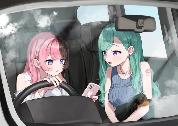 ドライブ#べにっき#ひなのの絵なの 