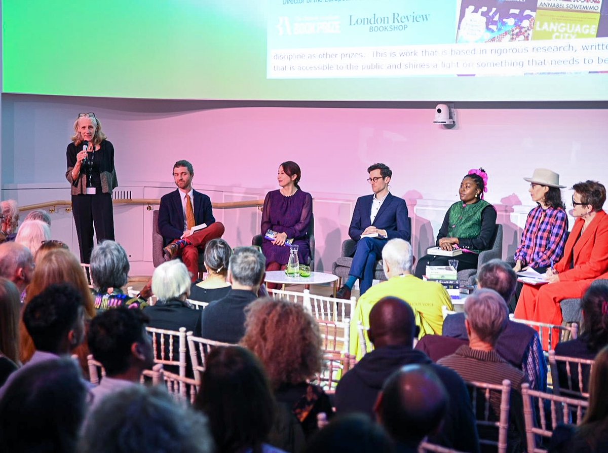 Such a pleasure to meet the authors shortlisted for the <a href="/BritishAcademy_/">The British Academy</a> Book Prize at the sell-out event last night. With thanks to <a href="/GoldRosie/">rosie goldsmith</a> for chairing and skilfully connecting the six very different books, and to <a href="/LRBbookshop/">London Review Bookshop</a> for selling them. Winner revealed tonight!