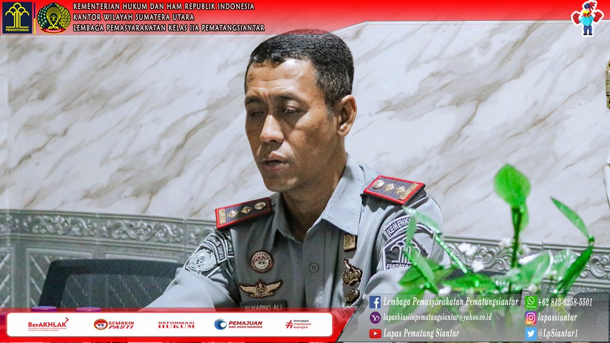 LpSiantar1's tweet photo. Optimalisasi Kehumasan sebagai Wadah Dibalik Layar Perubahan Lapas Pematang Siantar.

#KumhamPasti
#KemenkumhamSumut
#Ombudsman
#KemenpanRB
#rbkunwas
#LapatarBETAH
#LapasSiantar https://t.co/6r1PBq2GvJ