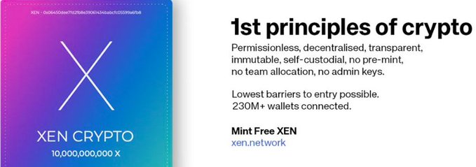 AllianceZA's tweet image. Hi Aneri😇 ... hope you are doing well🌻 please check out;
$cbXEN
@XEN_Crypto
🌟#FirstPrinciplesofCrypto 🌟