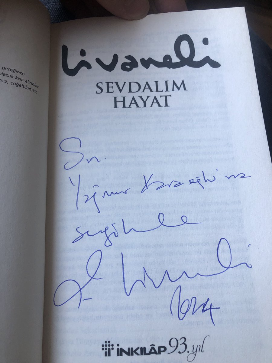 "Gerçekten kumbara gibi bir ülkeydi Türkiye, girmesi kolaydı ama çıkması zordu." En derin sevgilerim ve saygılarımla ♥️🙏 <a href="/LivaneliZulfu/">Ömer Zülfü Livaneli</a>