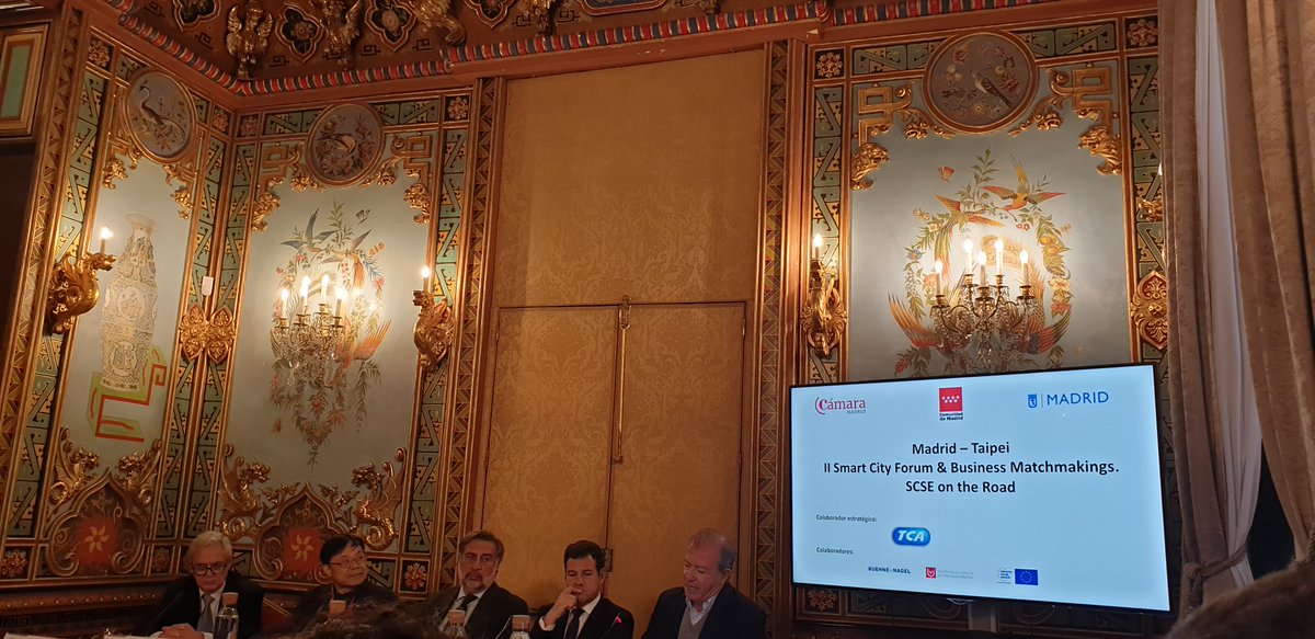 🙌 Ayer participamos en el II Smart City Forum &amp; Business Matchmaking, Madrid-Taipei, organizado por la <a href="/CamaradeMadrid/">Cámara de Madrid</a> y la Taipei Computer Association (TCA). Nuestro presidente de la Comisión de Smart City, <a href="/Adolfo_Borrero/">Adolfo Borrero</a>, representó a <a href="/AMETIC_es/">AMETIC</a> en este foro clave para