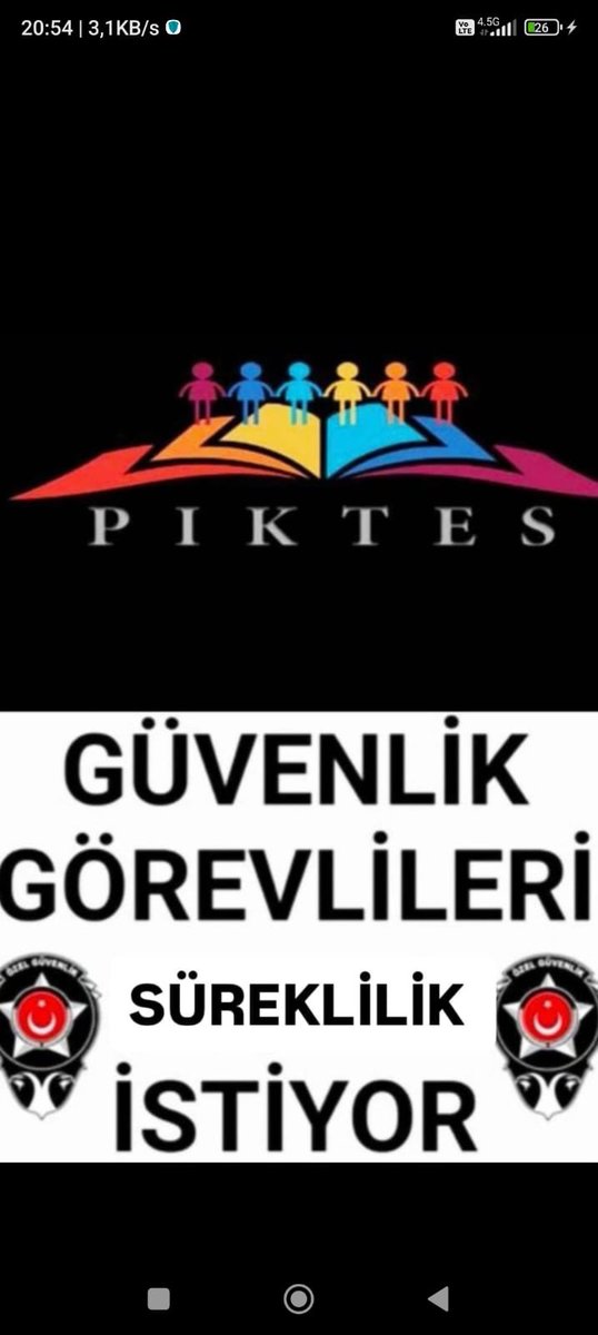 #Piktes özel güvenlik 29 ilde görev yapıyor
Her dönem 2 3 Ay boşta kalıyor
Bizler okullarımızda süreklilik istiyoruz
1714 Özel Güvenlik 
<a href="/Yusuf__Tekin/">Yusuf Tekin</a> <a href="/RTErdogan/">Recep Tayyip Erdoğan</a> <a href="/mebhbogm/">MEB Hayat Boyu Öğrenme Genel Müdürlüğü</a>
<a href="/alemdareyup/">Eyüp Alemdar</a> <a href="/Guvenlik_is/">Güvenlik-İş Sendikası</a> <a href="/chnkvnc/">Cihan KIVANÇ</a> <a href="/cengizmete/">Cengiz Mete</a> <a href="/CelileErenOKTEN/">Celile Eren ÖKTEN</a>