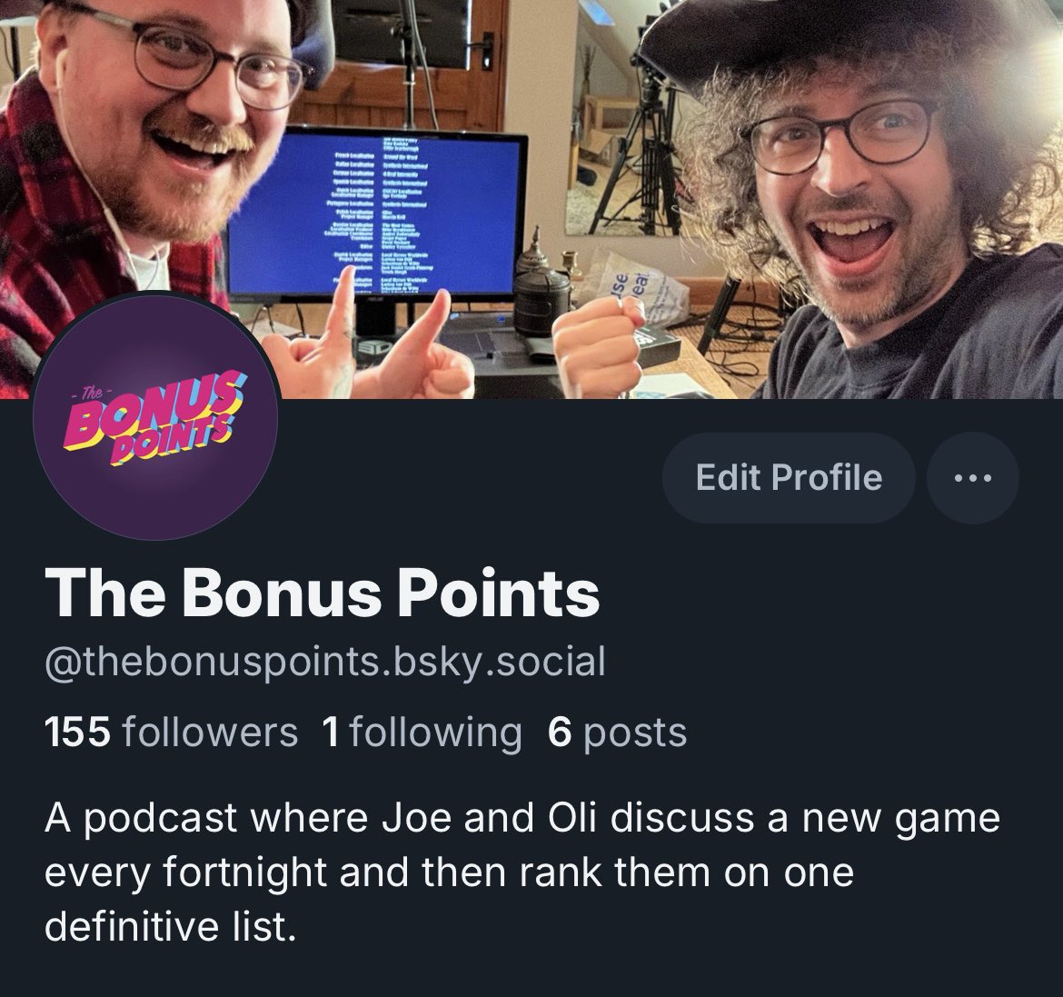 The Bonus Points tweet media