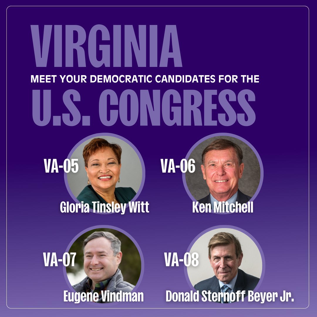 Albemarle Democrats (@albemarledems) on Twitter photo Meet your Democratic candidates for the U.S. Congress from Virginia. Your vote can make a difference — visit IWillVote.com today to get ready and make your plan to vote! Meet your Democratic candidates for the U.S. Congress from Virginia. Your vote can make a difference — visit IWillVote.com today to get ready and make your plan to vote!