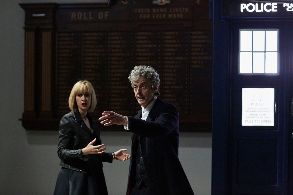 brinatello's tweet photo. #ThrowbackTuesday (October 22, 2016): BBC’s #DoctorWho spinoff series, #Class, premiered with “For Tonight We Might Die.” When a group of young Coal Hill students face an alien threat, their teacher, #MissQuill (#KatherineKelly), calls the #TwelfthDoctor (#PeterCapaldi) for help. https://t.co/h4zt9Xwhy8