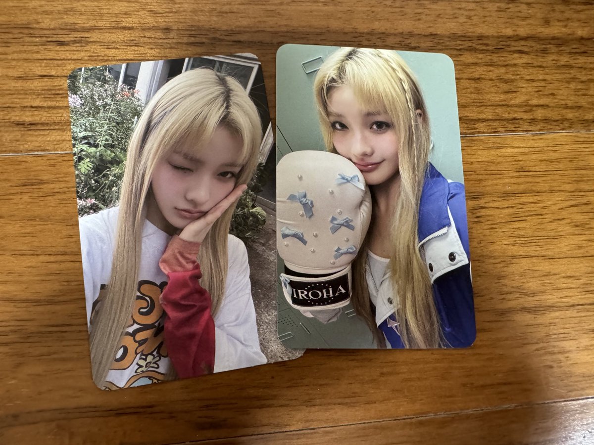 willow040909's tweet photo. 아일릿 포카 양도
일괄 0.8
All 0.8
모카랑 교환가능~ https://t.co/BNT3VVJJPa
