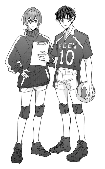 【💙日刊年下組💖】

ジュン茨リクエスト④
なにかしらのスポーツをする二人(最近バレーにハマってるからバレーだったらうれしい!)

バレーいいいいよなぁあ!ポジションとか設定考えるだけでワクワクしました😂
ジュン君の力強いスパイク…茨が汗だくになってボールつなぐの見たすぎる 