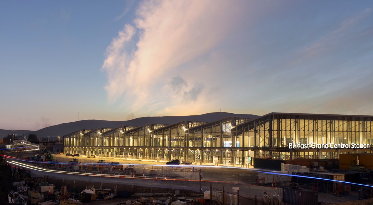 Belfast’s Grand Central Station, designed by John McAslan + Partners, has opened its doors, marking a new era for public transport in Northern Ireland. 

Learn more: ow.ly/W8Fx30sH4Nm