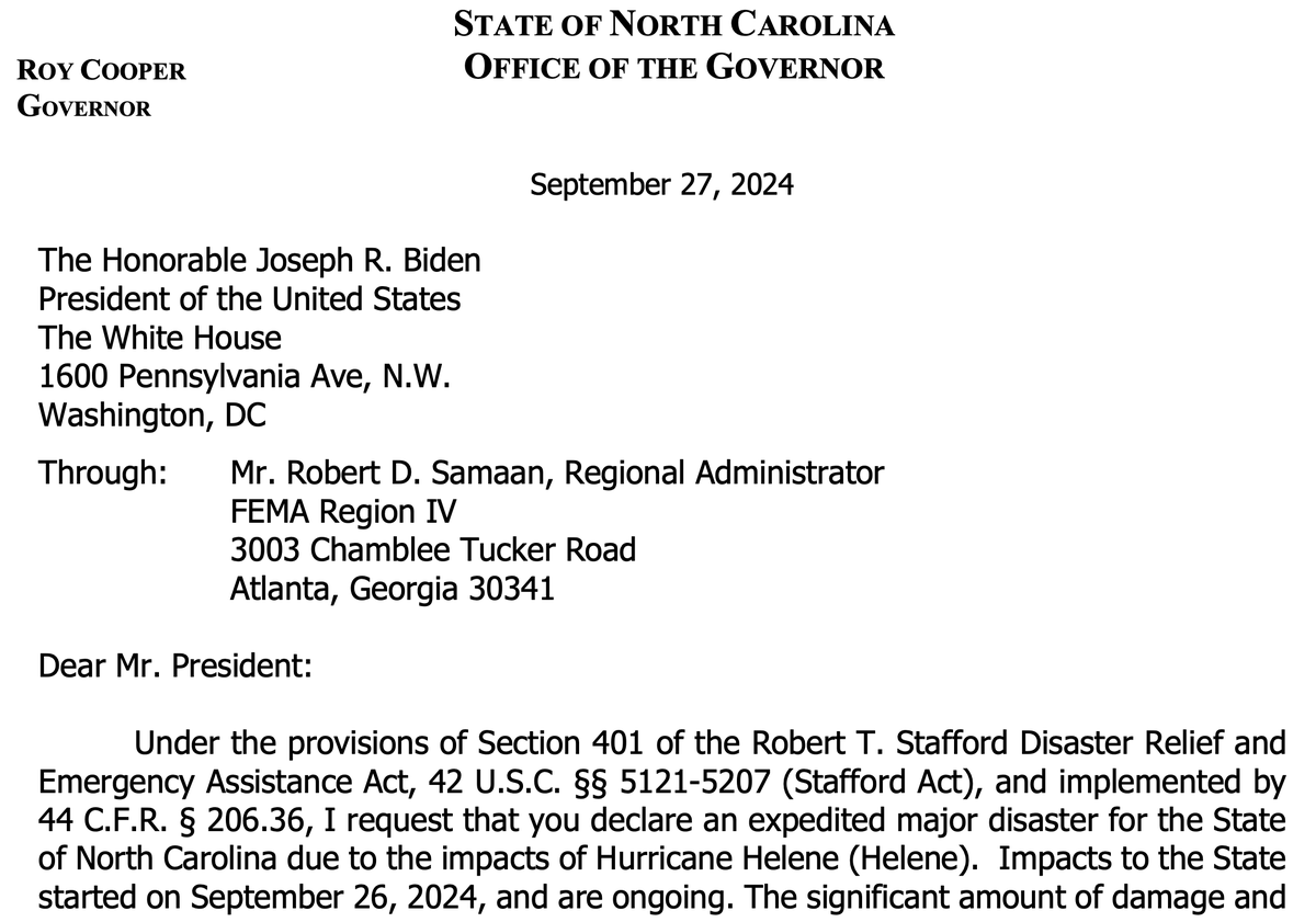 j_bergen's tweet photo. ...Cooper requested an Expedited Major Disaster Declaration from the federal government to get immediate aid. And the next morning, the Biden administration granted additional aid &amp; funding. It's embarrassing &amp; dangerous @CNN keeps inviting liars on panels without correcting them https://t.co/Js4voHpC5X
