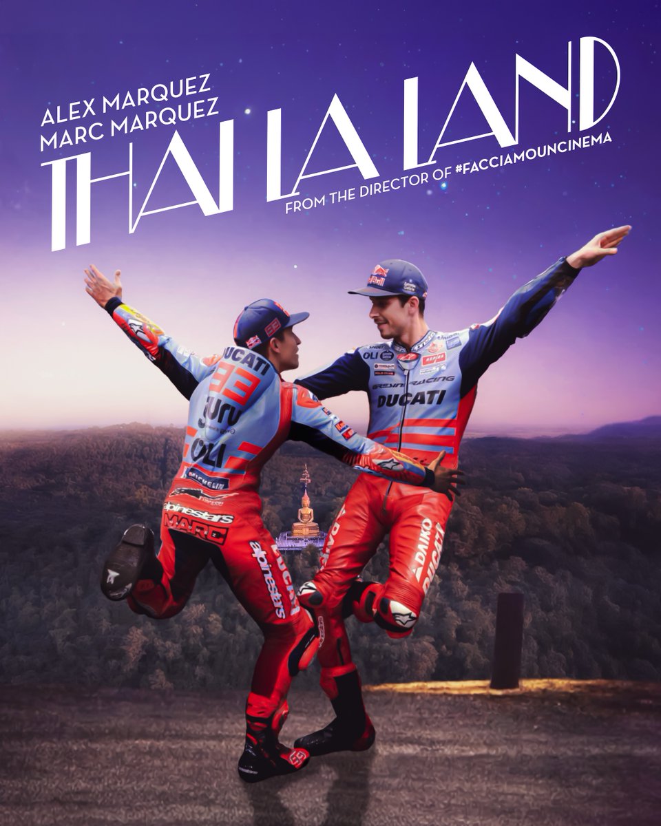 GresiniRacing's tweet photo. Who wanna dance this weekend too? #FacciamoUnCinema https://t.co/ZxVbGxPlry