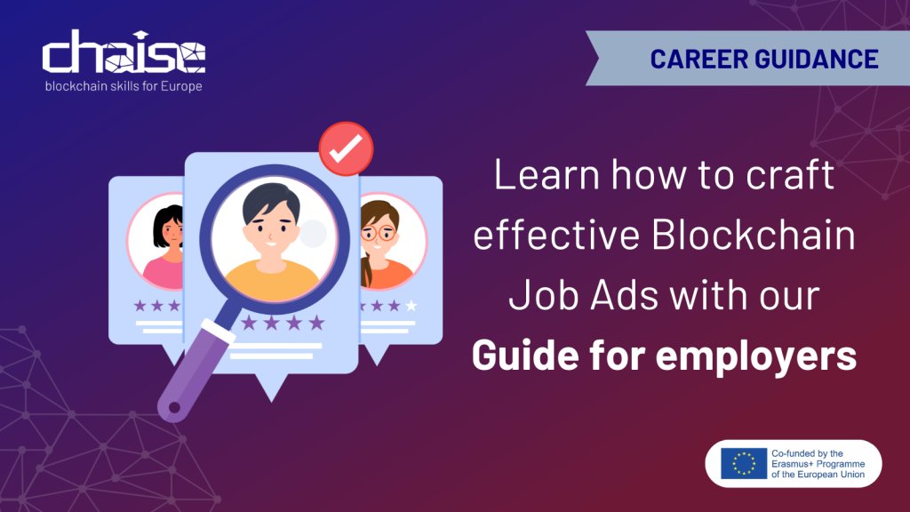 🚀 Looking to attract top blockchain talent?
🌐Stand out in the competitive landscape with our tailored guide! Get the insights you need to connect with the brightest minds and lead the blockchain revolution
💼 Explore here: chaise-blockchainskills.eu/for-employers-…