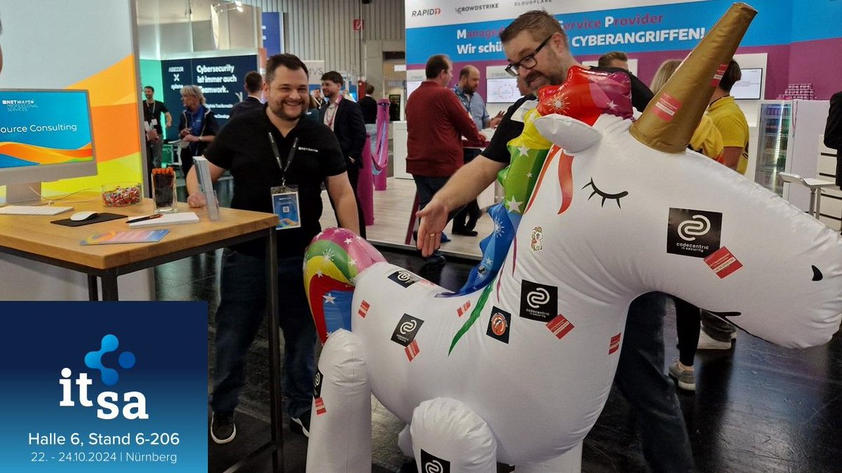 Live von der <a href="/itsa_ITSecurity/">it-sa - Home of IT Security</a>!🤘Unser Stand ist bereit und unser Team vor Ort! Sprich mit uns über unsere #OpenSource Lösungen, wie sie deine #IT sicherer machen und dich bei der #NIS2-Richtlinie unterstützen.📍 Halle 6, Stand 6-206
#itsaexpo #itsa365 #itsa2024 #ITsecurity #SIEM