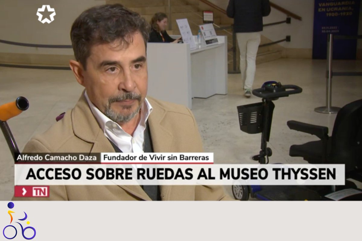 🖼️ <a href="/MuseoThyssen/">Museo Thyssen</a> es uno de los que ya cuenta con #scooters eléctricos para personas con #movilidadreducida desde 2022. Ese primer scooter que entregamos fue patrocinado por <a href="/ecopilas/">@ecopilas</a>
Gracias de 💜
funviba.org/movilizar-sonr…
#movilizarsonrisas  #vivirsinbarreras #fundacionFUVIBA