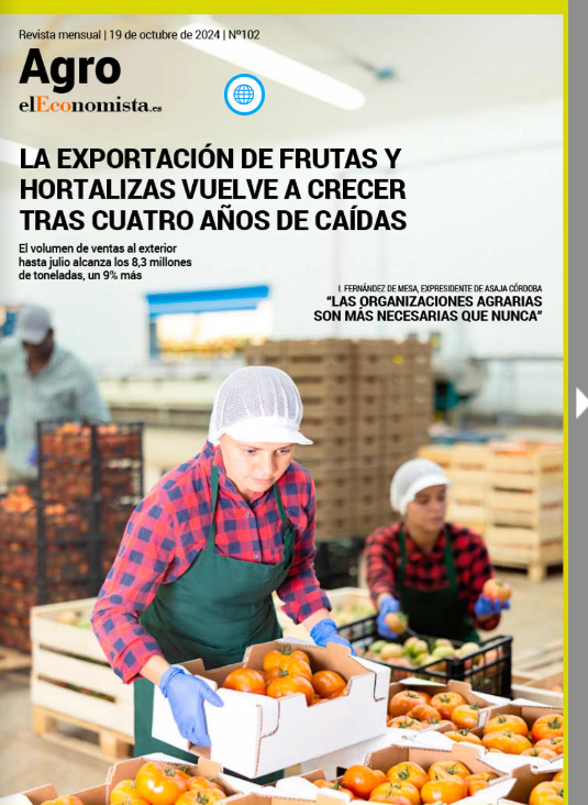 JorgeGdeOpazo's tweet photo. 🆕 Nueva edición de #ElEconomistaAGRO 🆕

#EnPortada 📰 La exportación de frutas y hortalizas vuelve a crecer tras 4 años de caídas

@elEconomistaes 🖱️ https://t.co/XDw43TK9Re https://t.co/1RAhPO1m7V