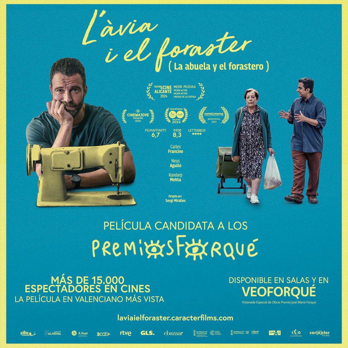 El X Festival CCC s'inaugurà ahir homenatjant el cineasta Carles Miralles i projectant 'L'àvia i el  foraster', opera prima del seu fill <a href="/sergimiralles/">Sergi Miralles</a>. La pel·li està pegant un bon esclafit als cines, on ja du sis setmanes i 15.000 espectadors. Lògic, perquè és extraordinària.