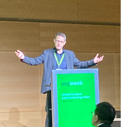 Department of Hepatology and Gastroenterology, AUH (@hepgas) on Twitter photo We are at <a href="/UegWeek/">UEG Week</a>! 
<a href="/JulsgaardMette/">Mette Julsgaard</a>  received the "Rising Star" award for her IBD and pregnancy research, while PhD student Katrine won "Best Oral Abstract" for her work on FMT in DM1. Professor <a href="/ChristianHvas/">Christian Hvas</a>  gave key talks on C. difficile and microbiome regulations. We are at <a href="/UegWeek/">UEG Week</a>! 
<a href="/JulsgaardMette/">Mette Julsgaard</a>  received the "Rising Star" award for her IBD and pregnancy research, while PhD student Katrine won "Best Oral Abstract" for her work on FMT in DM1. Professor <a href="/ChristianHvas/">Christian Hvas</a>  gave key talks on C. difficile and microbiome regulations.