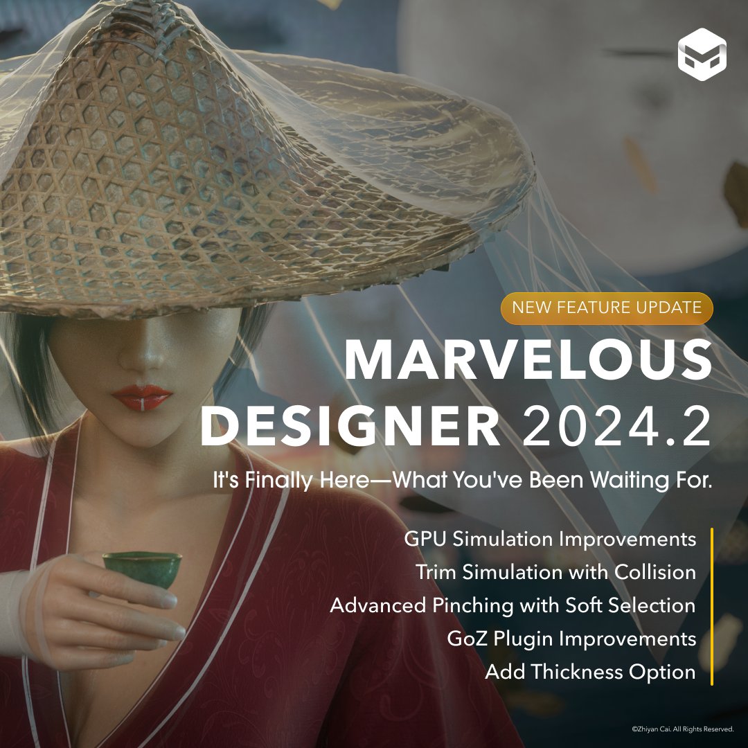 Marvelous Designer tweet media