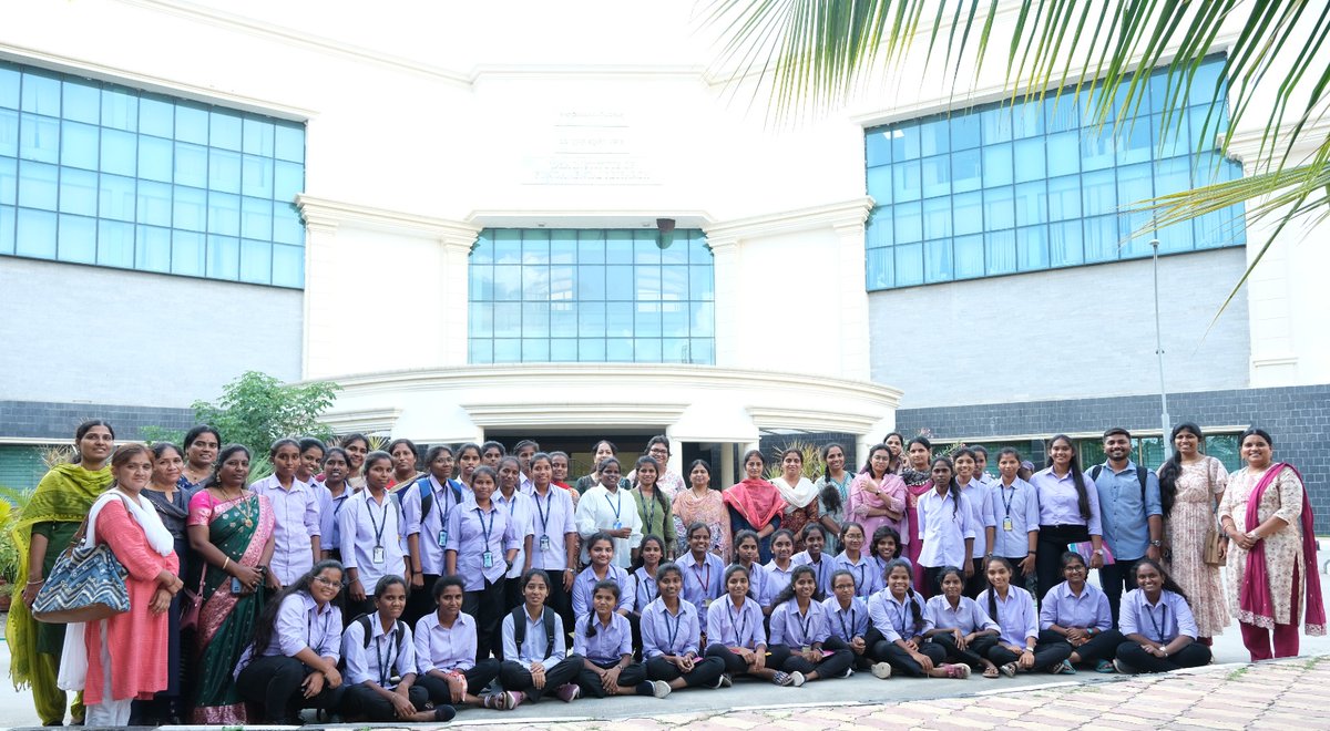 TGSWREI SOCIETY (@tgswreis) on Twitter photo TSWREIS students visit the Tata Institute of Fundamental Research, Hyderabad (TIFR-H)
As part of Kalpana—She for STEM Programme, 52 TGSWR Degree Colleges Students and 26 Faculty visited the Tata Institute of Fundamental Research, Hyderabad (TIFR-H) on 21st October 2024.
TGSWREIS TSWREIS students visit the Tata Institute of Fundamental Research, Hyderabad (TIFR-H)
As part of Kalpana—She for STEM Programme, 52 TGSWR Degree Colleges Students and 26 Faculty visited the Tata Institute of Fundamental Research, Hyderabad (TIFR-H) on 21st October 2024.
TGSWREIS