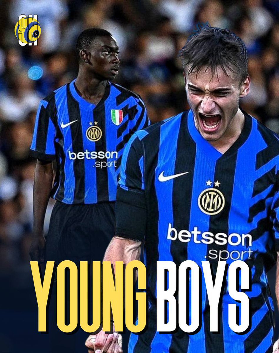 spondanews's tweet photo. I tanti infortuni degli ultimi giorni in casa Inter hanno aperto le porte della prima squadra anche a #MikeAidoo, classe 2005 della Primavera. #SimoneInzaghi, oltre a #ThomasBerenbruch, già presente in panchina a Roma, per la partita di #Champions League contro lo #Young Boys di martedì 22 ottobre a Berna porterà anche il terzino destro titolarissimo della formazione di Andrea Zanchetta.

🖥️ @calciomercato.com.official 

IN BOCCA AL LUPO GUYS! 🍀💪🏻
@thomas.berenbruch @mike.aidooo 

AVANTI INTER 👊🏻⚫️🔵🐍⭐️🌟

Seguici 👉 https://t.co/8FBvuy00cc
