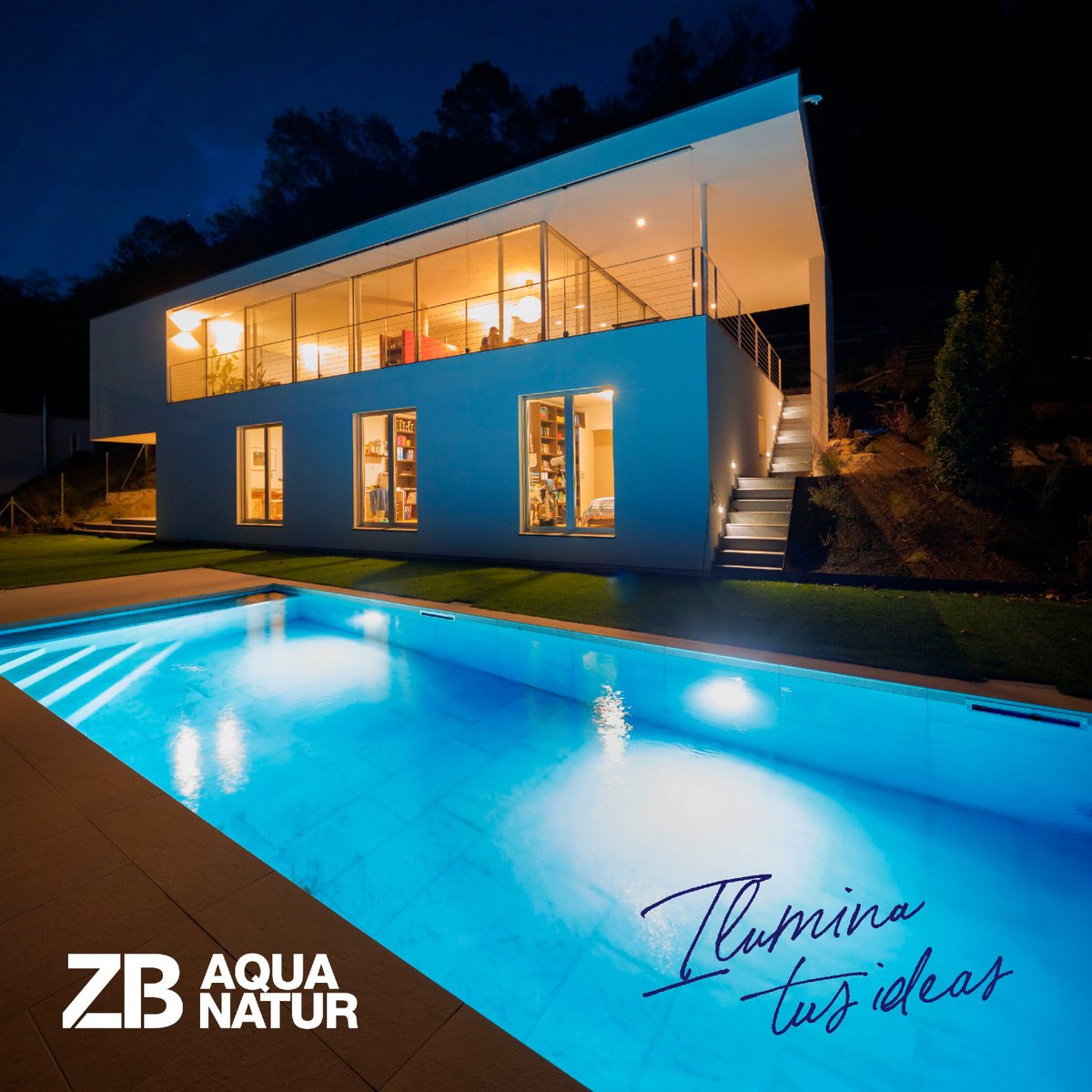 Da un toque mágico a tus noches con nuestra #iluminación LED para #piscinas🌙✨ 

Ahorra energía, personaliza los colores y disfruta de un ambiente único. Descubre nuestras lámparas y proyectores LED y transforma tu piscina en un rincón de ensueño💡🌊

#mantenimientodepiscinas