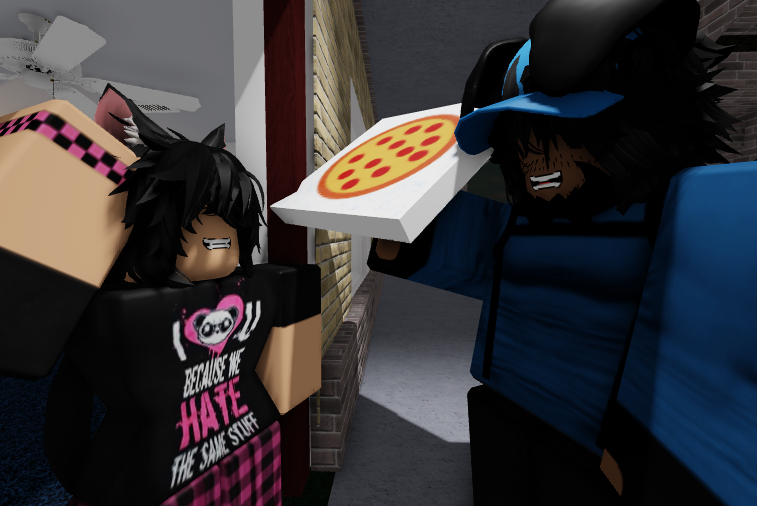sixlair's tweet photo. all it took was a long slippery slobber to get the whole pizza for free... this is a comic btw coming soon #gayrr34 #rr34gay https://t.co/L3TxNDSLKF