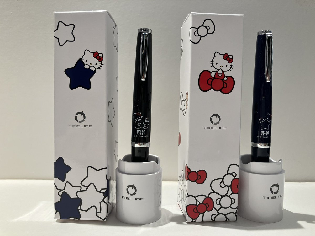 4階万年筆】#パイロット から #ハローキティ50周年 企画の #タイム
