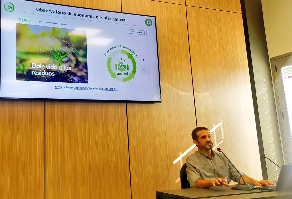 Comienza la Semana del Emprendimiento verde y circular de Aema <a href="/AEMArm/">AEMA-rm</a> tras la inauguración de representantes del Ayuntamiento de Murcia, <a href="/AytoMurcia/">Ayuntamiento de Murcia</a> con la ponencia de Enrique Luna, director del área de proyectos de Amusal <a href="/Amusal/">amusal</a> 
Del 22 al 24 de octubre
#emprendimiento #verde