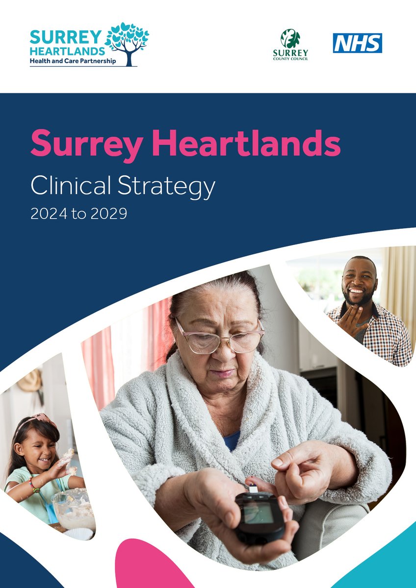 If you came along to our Expo event yesterday, you would have heard about our new Clinical Strategy. 

Prevention, support for people outside our acute hospitals and collaboration are the key aims of the strategy.

Find out more by visiting our website surreyheartlands.org/clinical-strat…