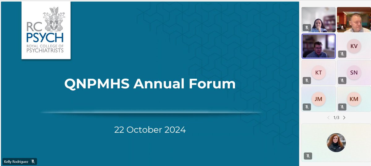 Quality Network for Prison Mental Health Services (@rcpsychqnpmhs) on Twitter photo ๐The #QNPMHSAnnualForum is officially underway with a warm welcome from our advisory group co-chairs, Dr Matthew Tovey (<a href="/drmtovey/">Matt Tovey ๐๐ฑ ๐ฆ ๐ช๐บ ๐๏ธ๐</a>) and Professor Andrew Forrester (@AndForrester)! ๐ ๐The #QNPMHSAnnualForum is officially underway with a warm welcome from our advisory group co-chairs, Dr Matthew Tovey (<a href="/drmtovey/">Matt Tovey ๐๐ฑ ๐ฆ ๐ช๐บ ๐๏ธ๐</a>) and Professor Andrew Forrester (@AndForrester)! ๐
