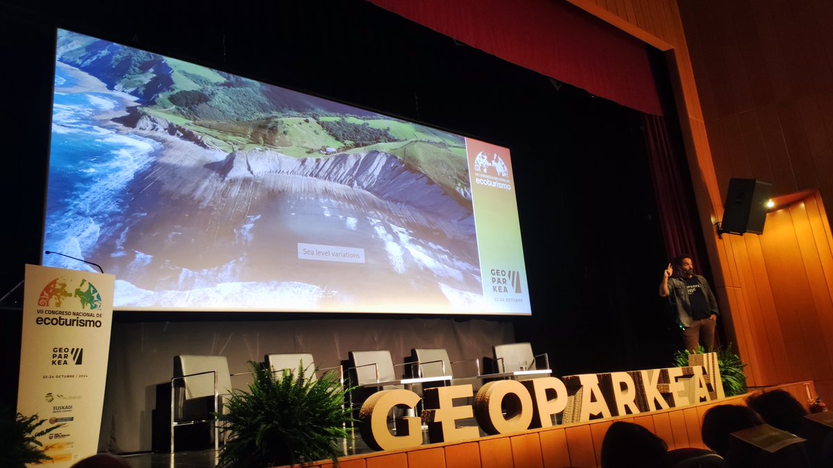 "Imagínate una tierra sin diversidad de paisajes: sin montañas, sin ríos...  Entendámosla bien, cuidémosla bien" #geodiversidad  #congresoecoturismo24