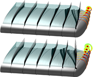 ricardovinuesa's tweet photo. 🚀Very happy to share that our work on #HighFidelity simulations of #Turbulent #Wings with #Wingtips is out in the @JFluidMech🌊! We produced a database with #Angles of #Attack up to 10 degrees, including matching periodic cases! ✈️✈️
#Link: https://t.co/jHwN57Cen9 https://t.co/h7O6Vp3XJl