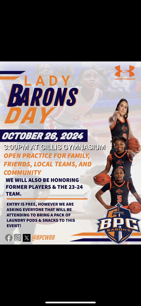 Don’t forget to join us this Saturday @ 3:00 P.M , we are excited to see you there ‼️